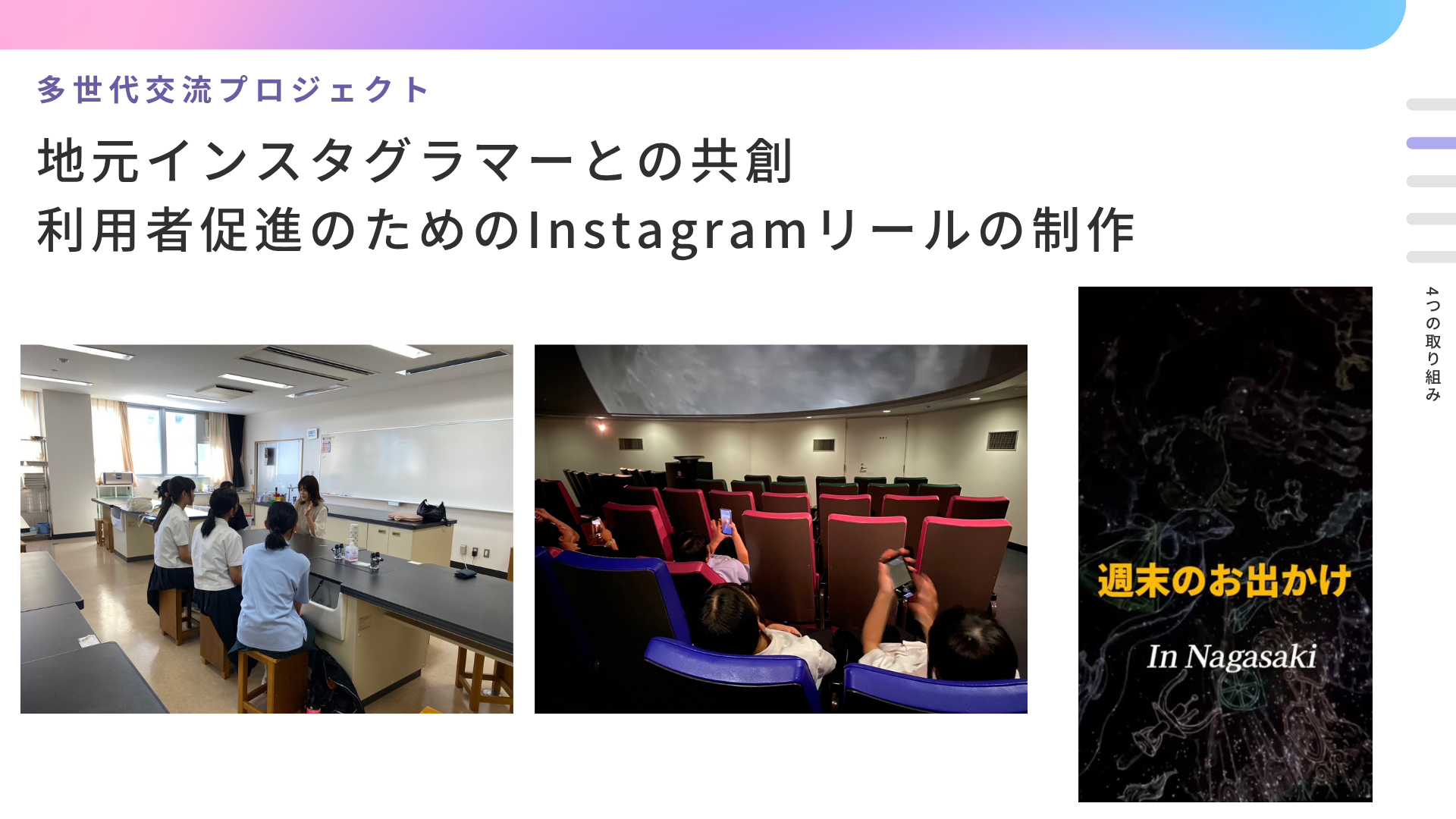 Instagramリール制作