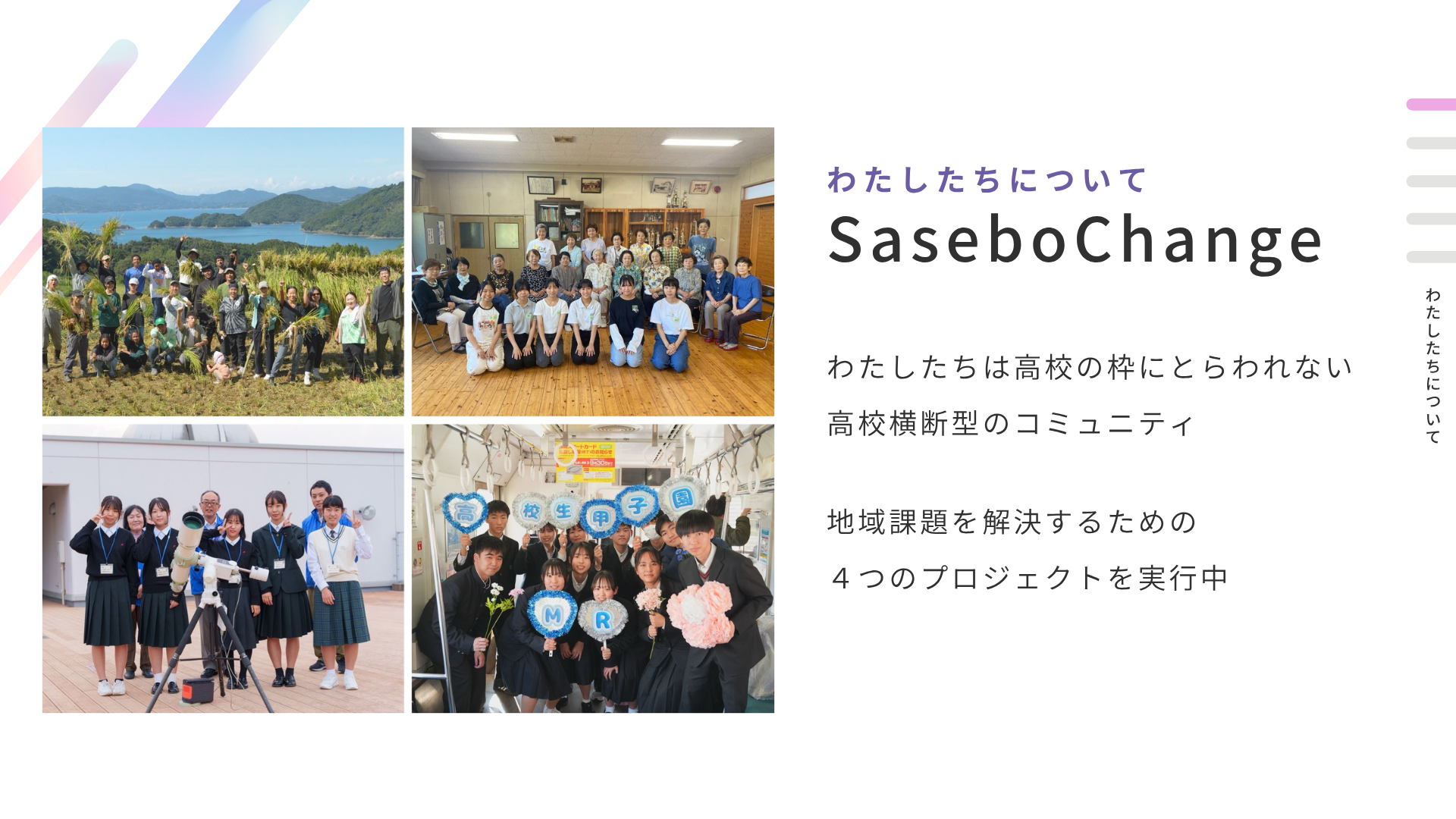 SaseboChangeの活動写真